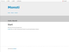 简单的cms系统,monsti 0.1 发布